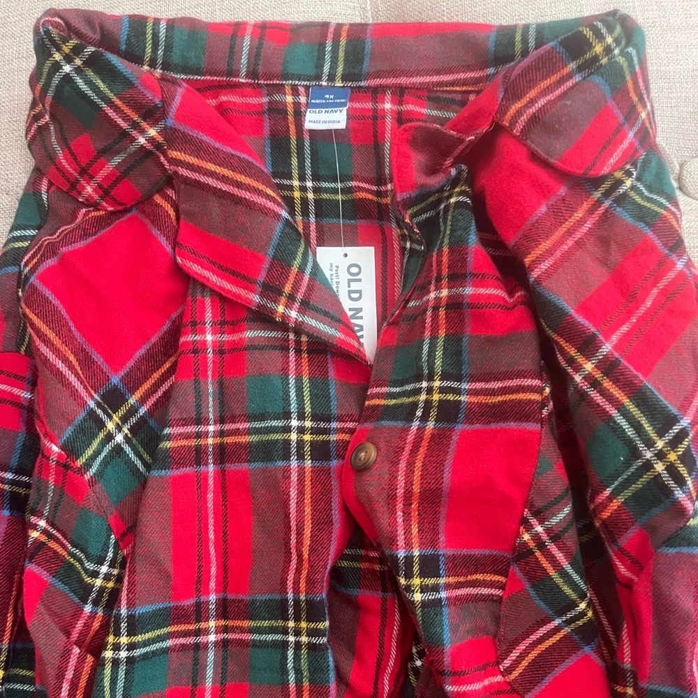 old navy pajama top
